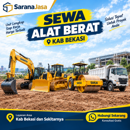 Sewa Alat Berat Kabupaten Bekasi