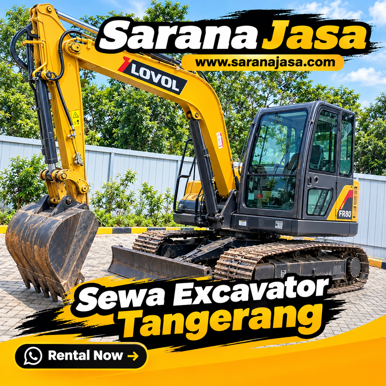 Sewa Excavator Tangerang