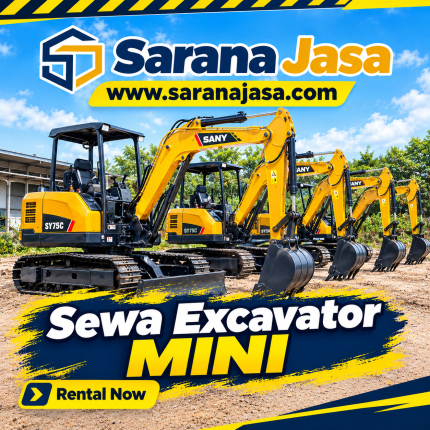 Sewa Excavator Mini