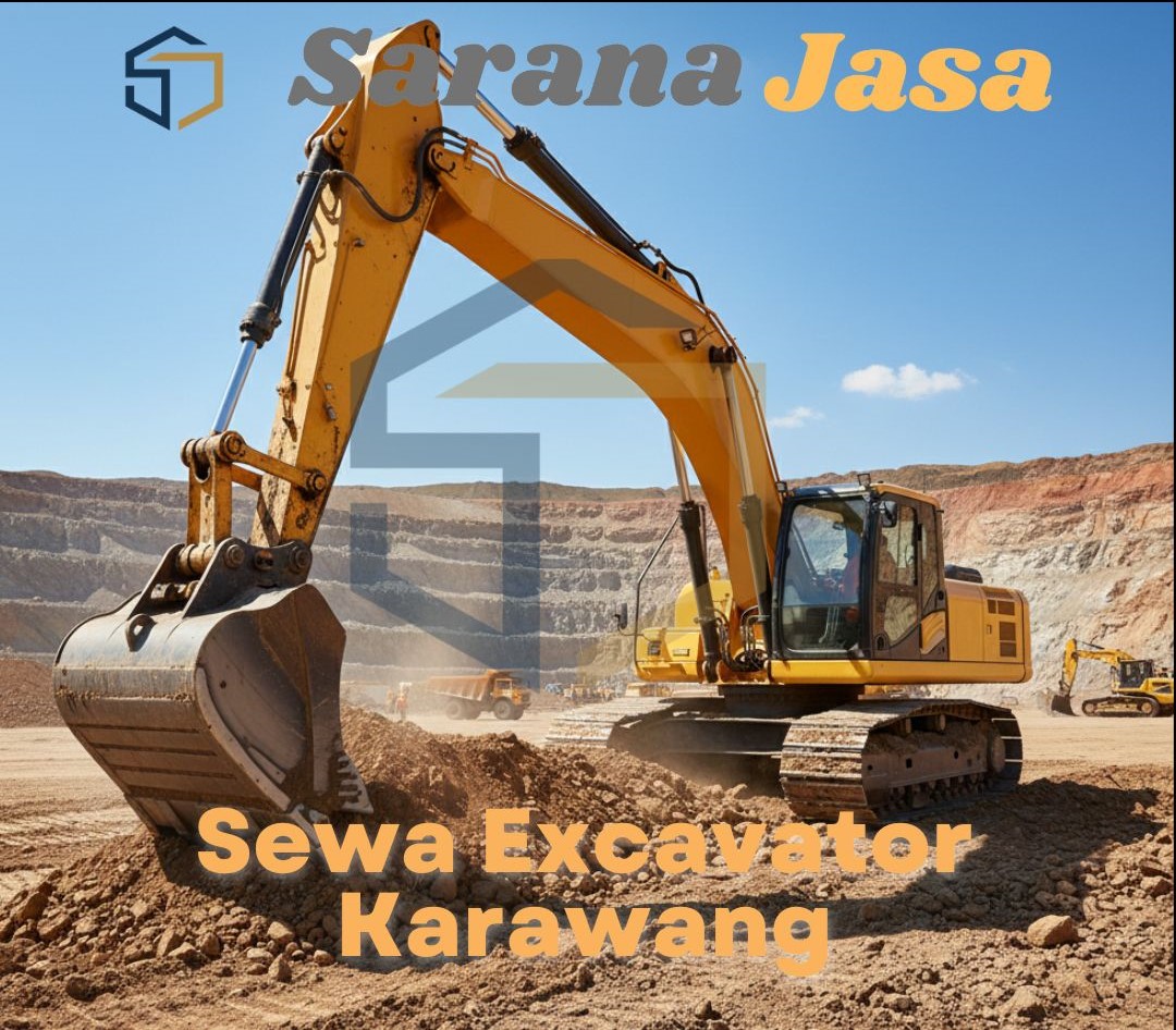 sewa excavator karawang