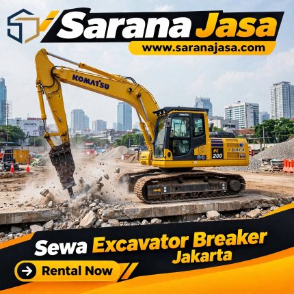 Sewa Excavator Breaker Jakarta