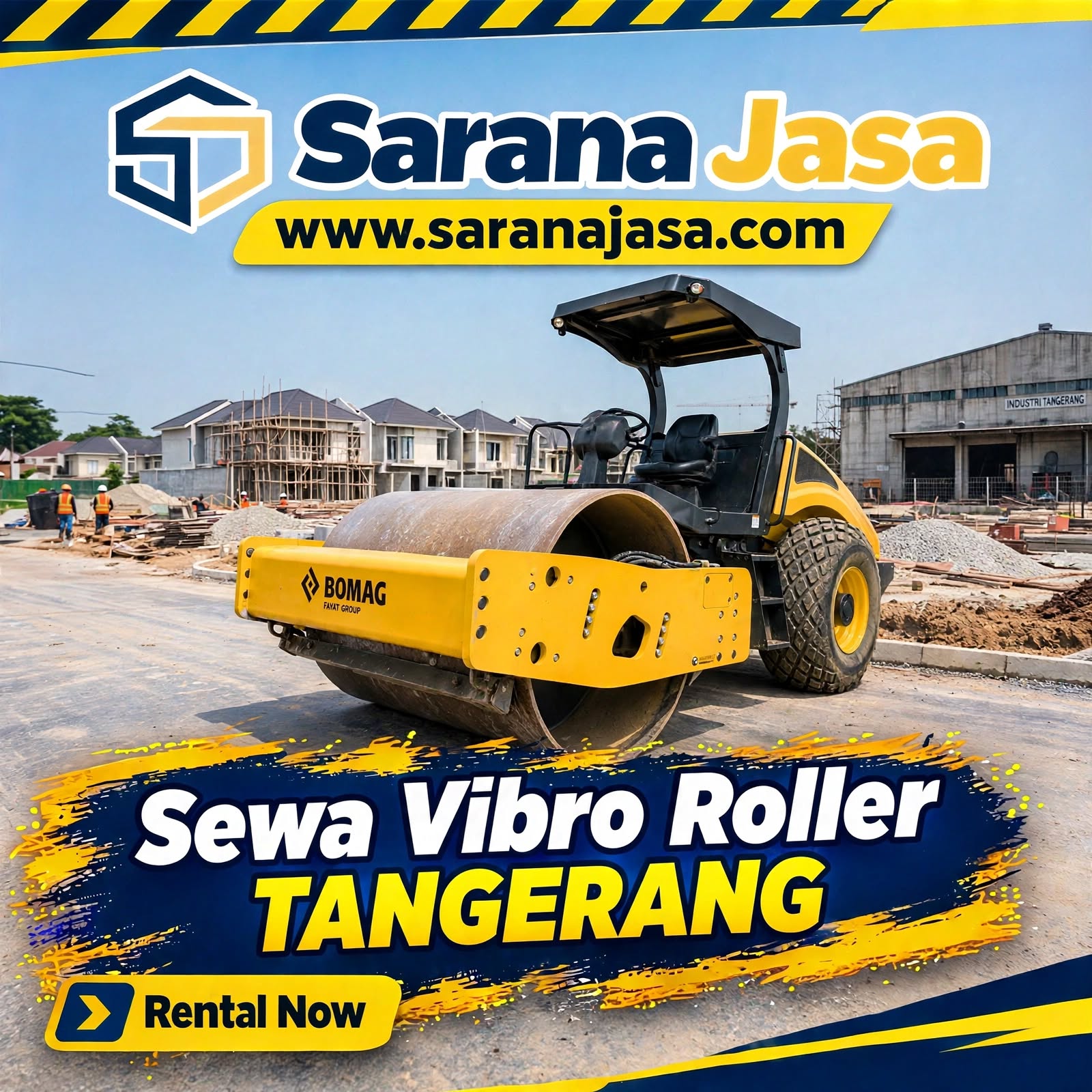 Sewa Vibro Roller Tangerang Sewa Vibro Roller Tangerang