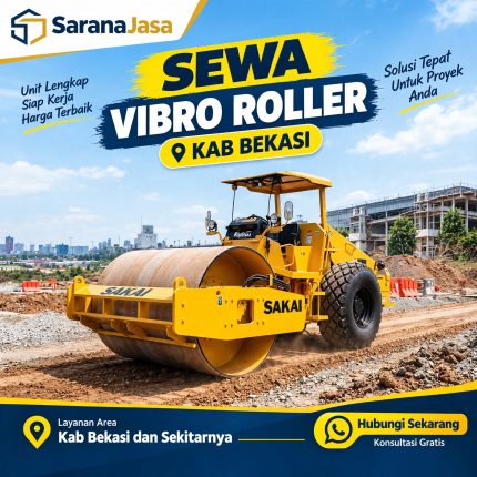Sewa Vibro Roller Kabupaten Bekasi