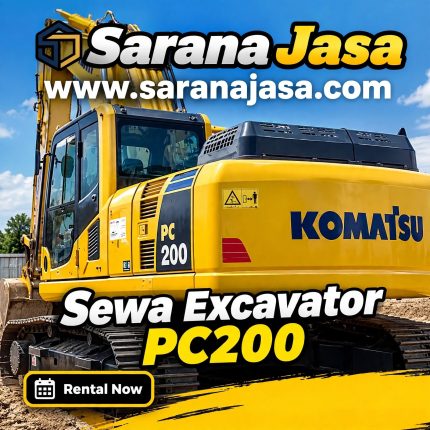 Sewa Excavator PC200