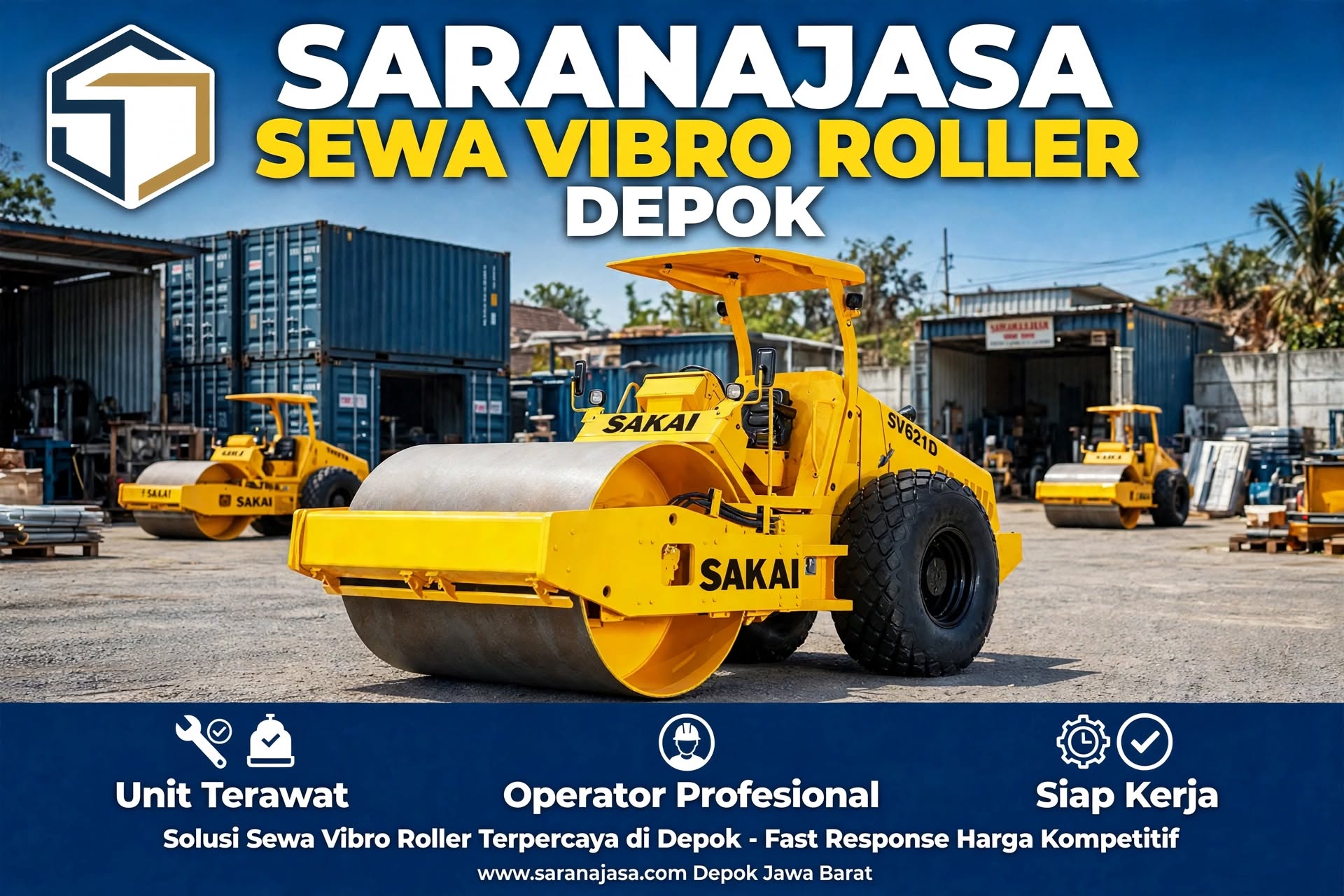 Sewa Vibro Roller Depok