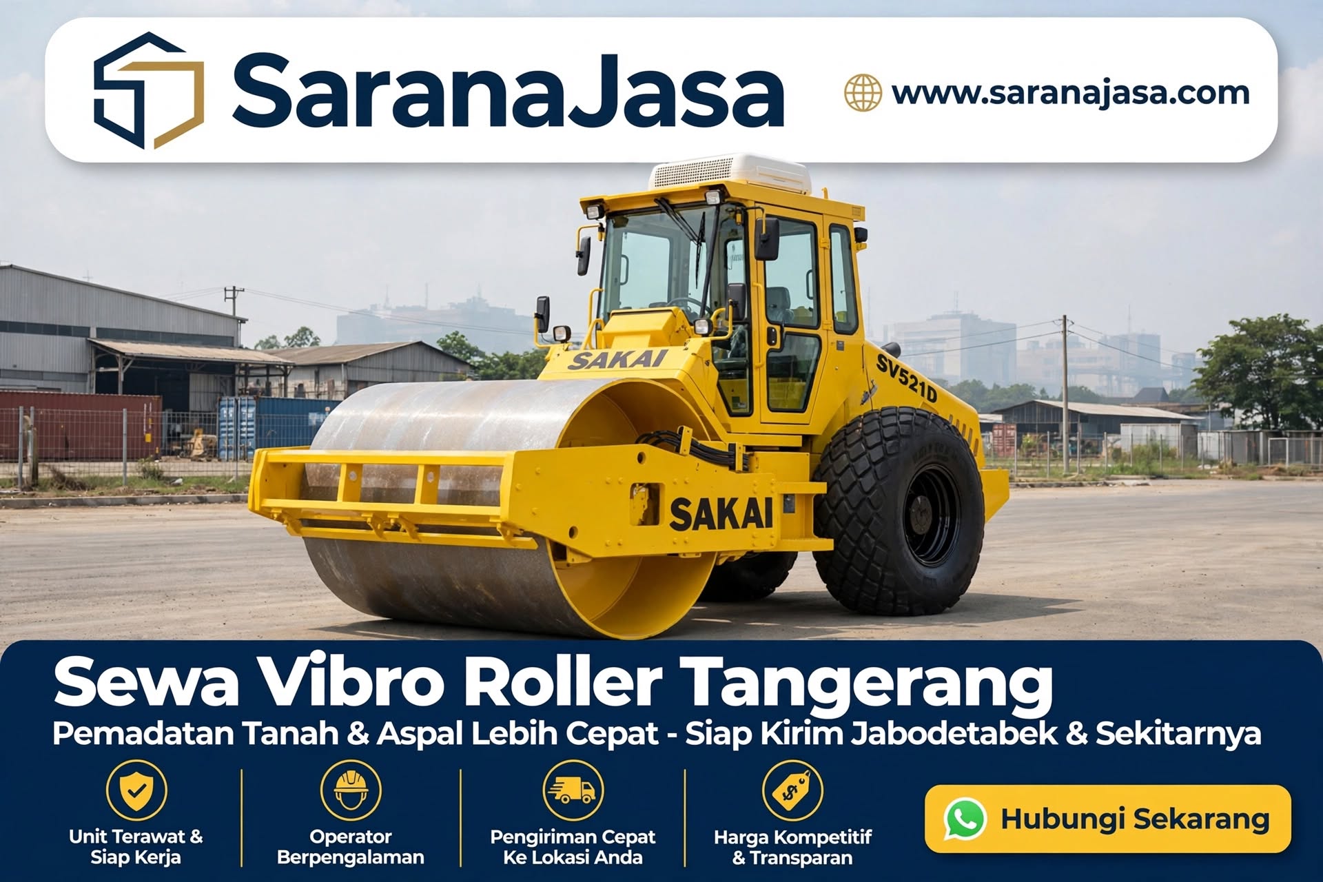 Sewa Vibro Roller Tangerang