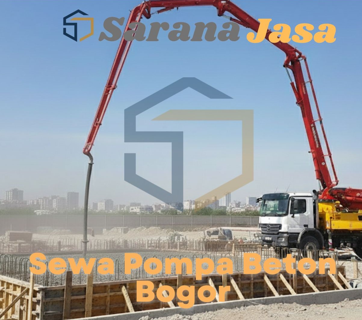 sewa pompa beton bogor
