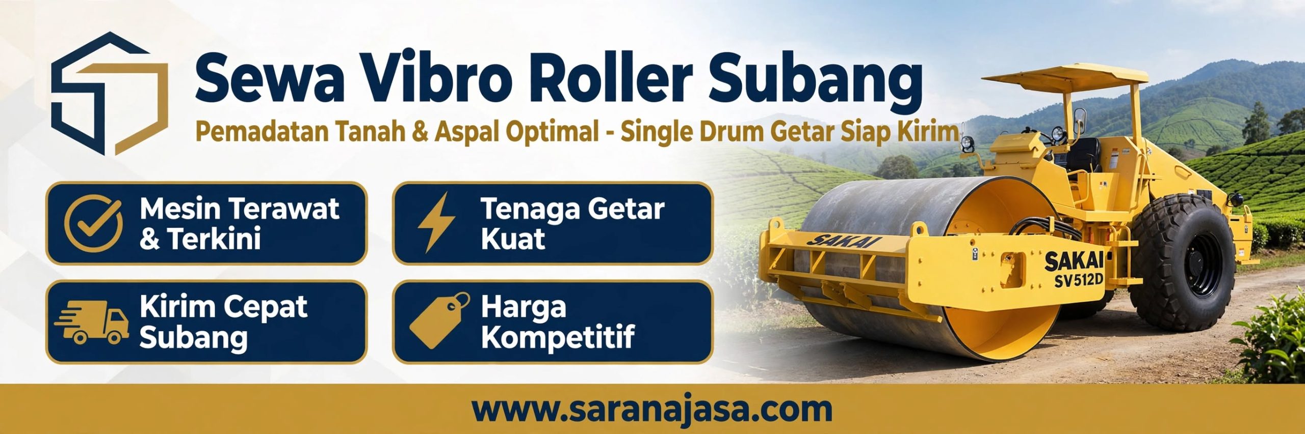 Sewa Vibro Roller Subang
