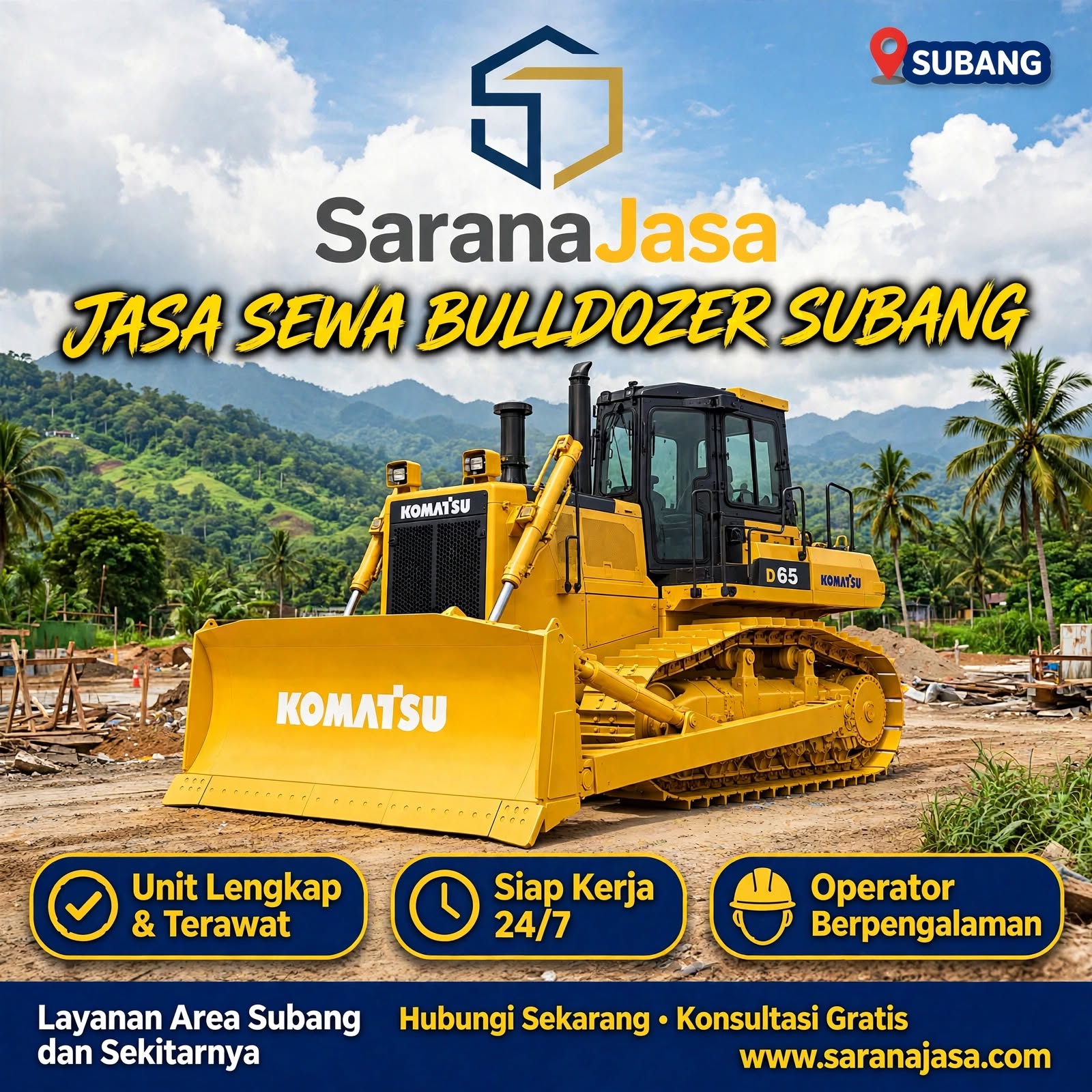Sewa Bulldozer Subang Sewa Bulldozer Subang