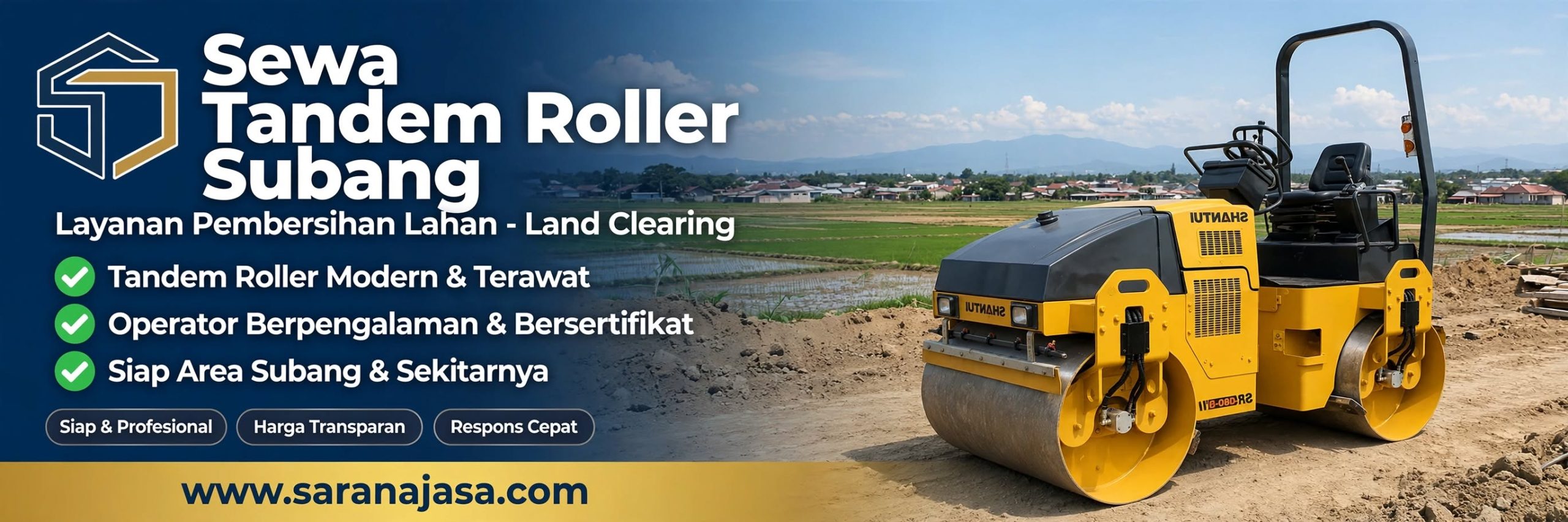 Sewa Tandem Roller Subang