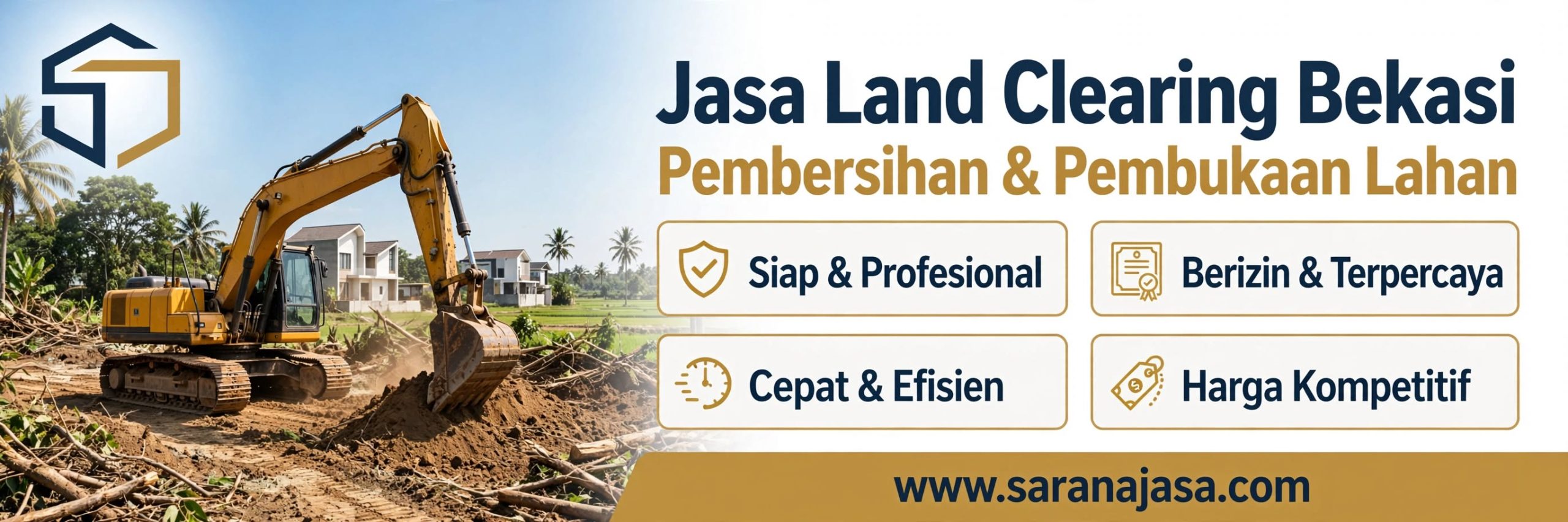 Jasa Land Clearing Bekasi