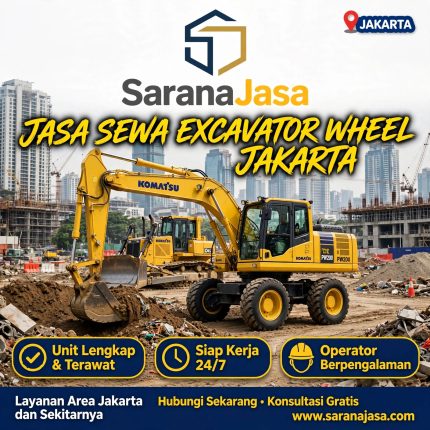 Sewa Excavator Wheel Jakarta