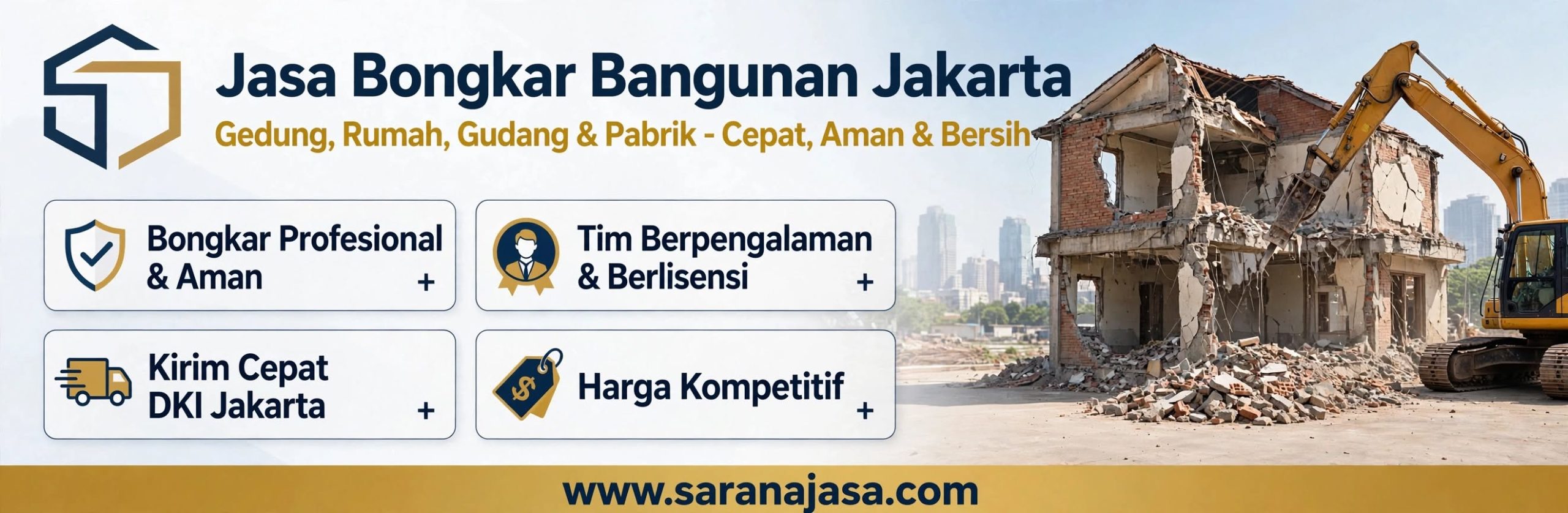 Jasa Bongkar Bangunan Jakarta
