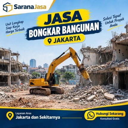 Jasa Bongkar Bangunan Jakarta