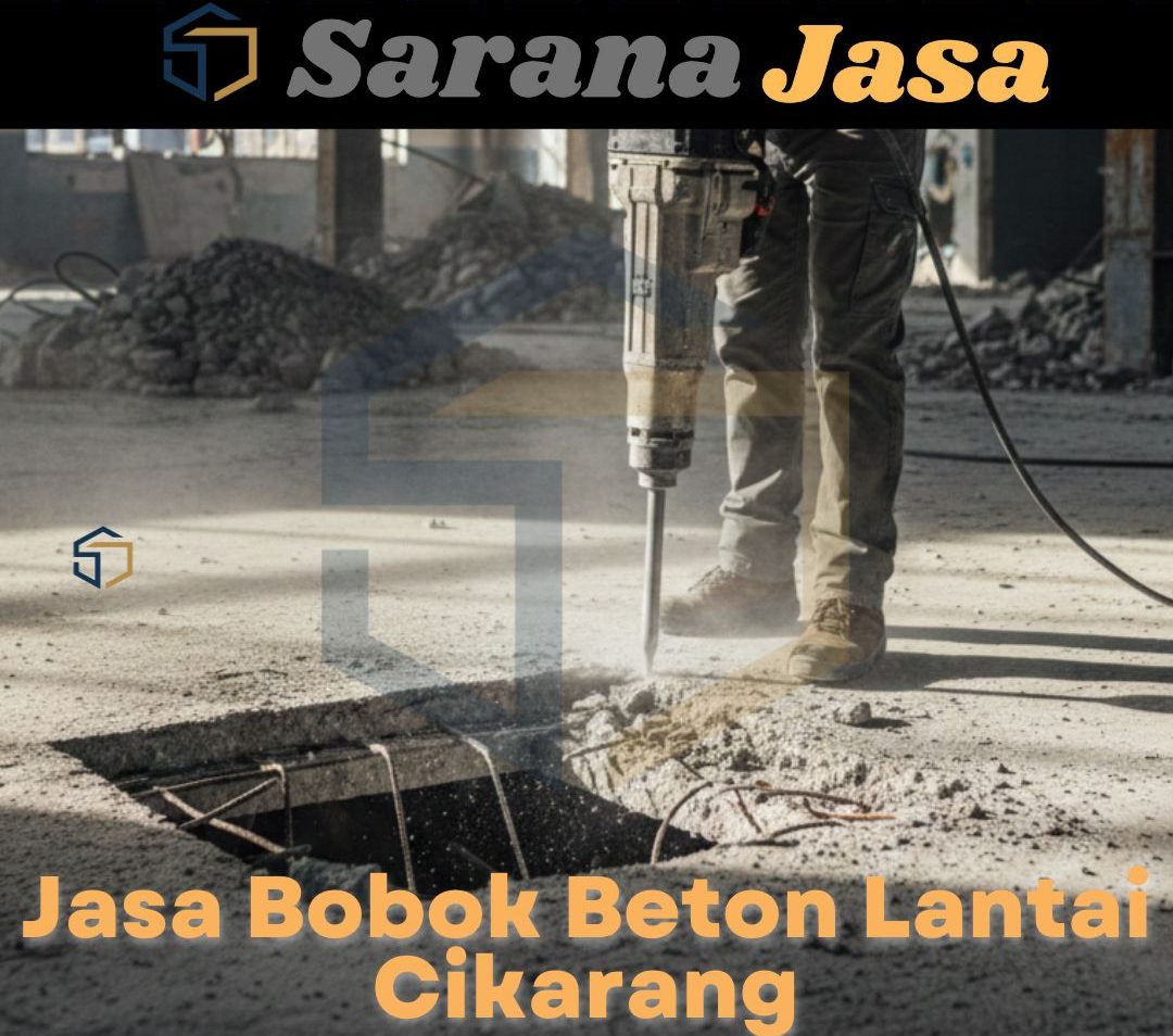 jasa bobok beton lantai cikarang
