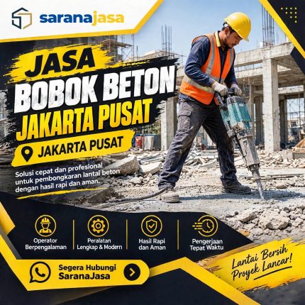 Jasa Bobok Beton Lantai Jakarta Pusat