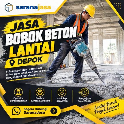 Jasa Bobok Beton Lantai Depok
