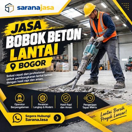 Jasa Bobok Beton Lantai Bogor