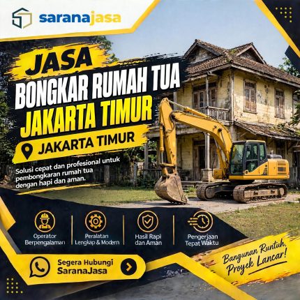 jasa bongkar rumah tua jakarta timur