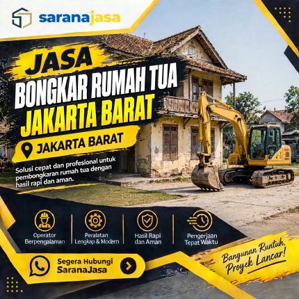 jasa bongkar rumah tua jakarta barat