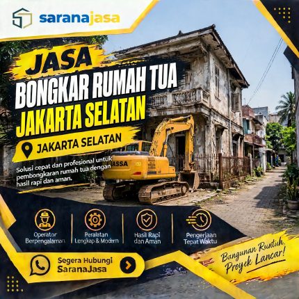 Jasa Bongkar Rumah Tua Jakarta Selatan