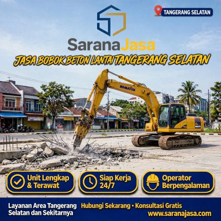 Jasa Bobok Beton Lantai Tangerang Selatan