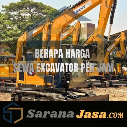 Berapa Harga Sewa Excavator Per Jam