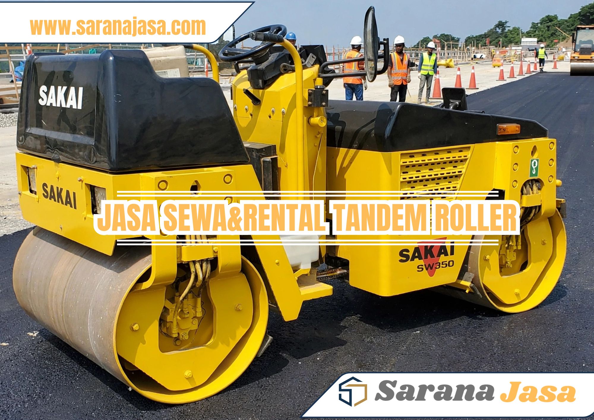 Jasa Sewa&Rental Tandem Roller
